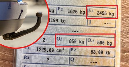 Hak w samochodzie nie zawsze jest legalny. Sprawdź te rubryki w dowodzie rejestracyjnym