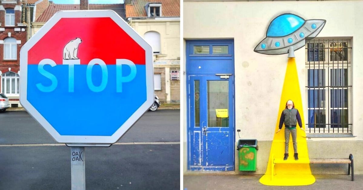 27 Funny Pieces of Street Art from France