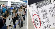 Podróżujący samolotem wolą unikać kodu „SSSS” na swojej karcie pokładowej