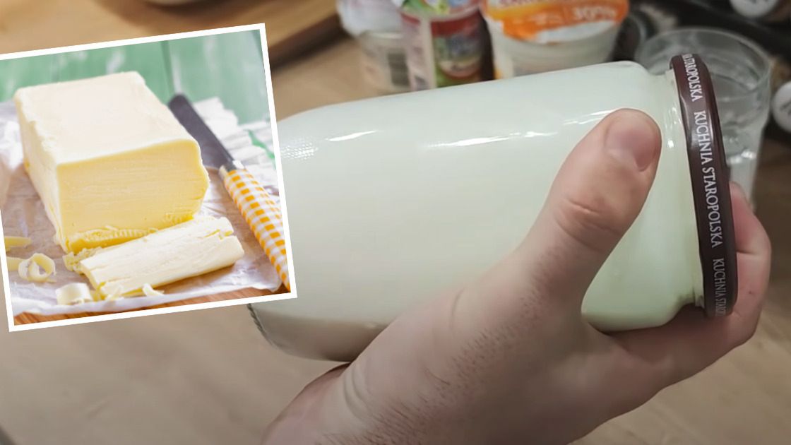 Pokazał jak zrobić masło w słoiku. Nie trzeba wydawać fortuny