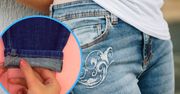 Trik na skrócenie jeansów bez obcinania nogawek. Maszyna do szycia nie będzie potrzebna