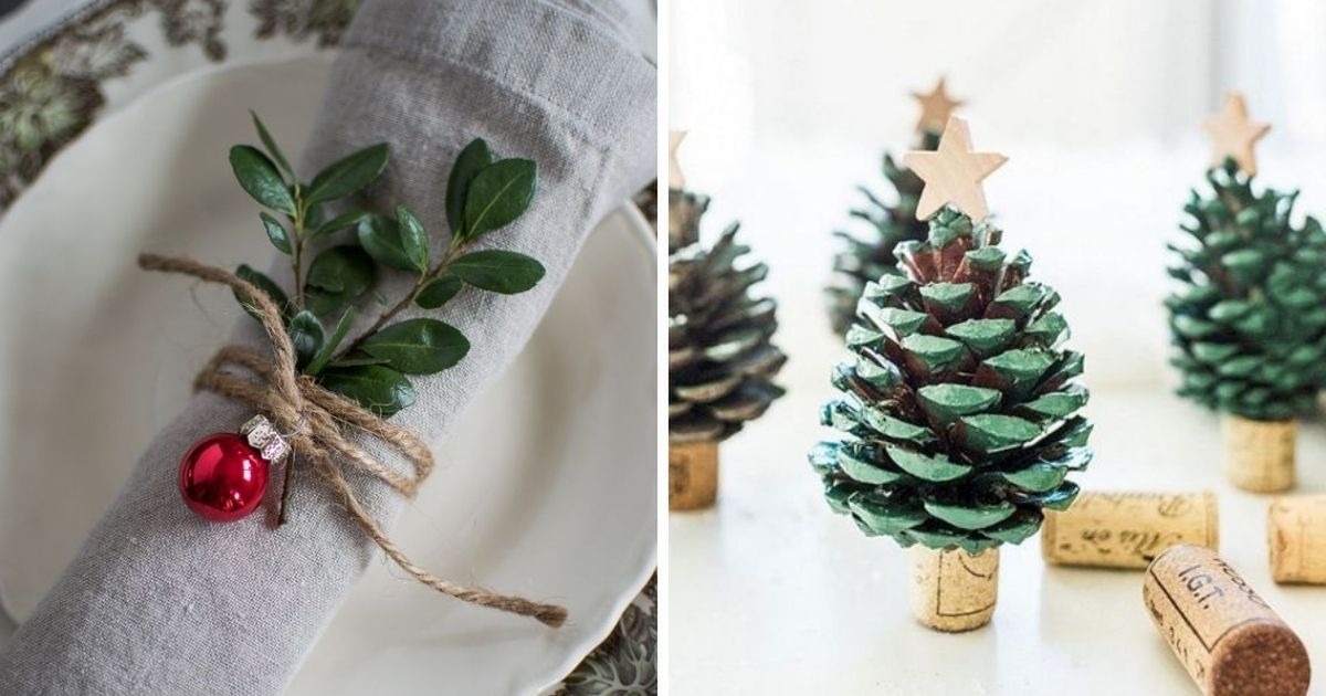 16 inspiracji na świąteczną dekorację stołu, które możesz wykorzystać w swoim domu