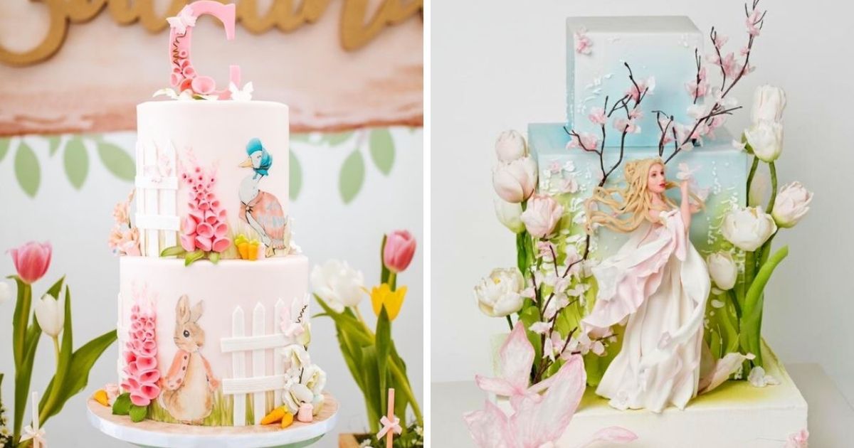 16 pięknych, kwitnących tortów, dzięki którym poczujesz zbliżającą się wiosnę
