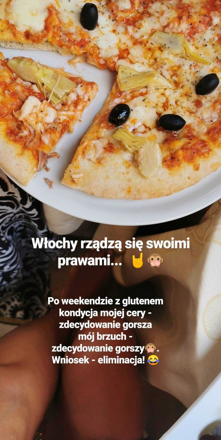 Anna Lewandowska o glutenie