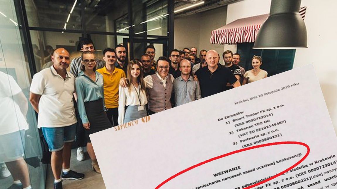 Zdjęcie z czasów, gdy oba startupy żyły jeszcze w zgodzie