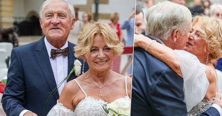 Ach, co to był za ślub! Iwona i Gerard z "Sanatorium miłości" powiedzieli sobie "tak". Panna młoda w zachwycającej sukni