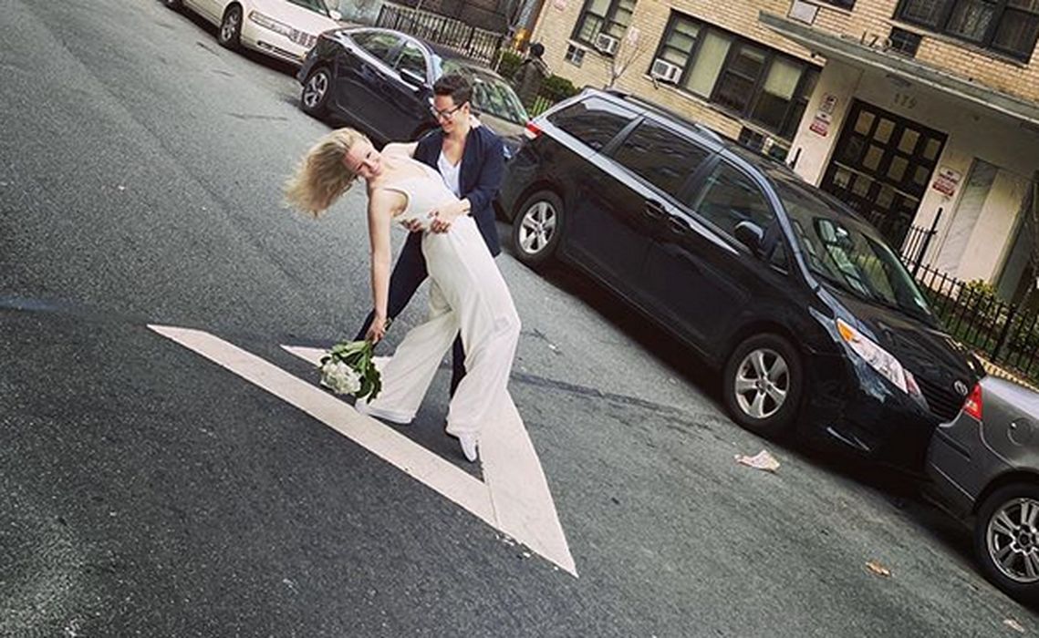 Para wzięła ślub na ulicy Nowego Jorku. Wszystko przez koronawirusa