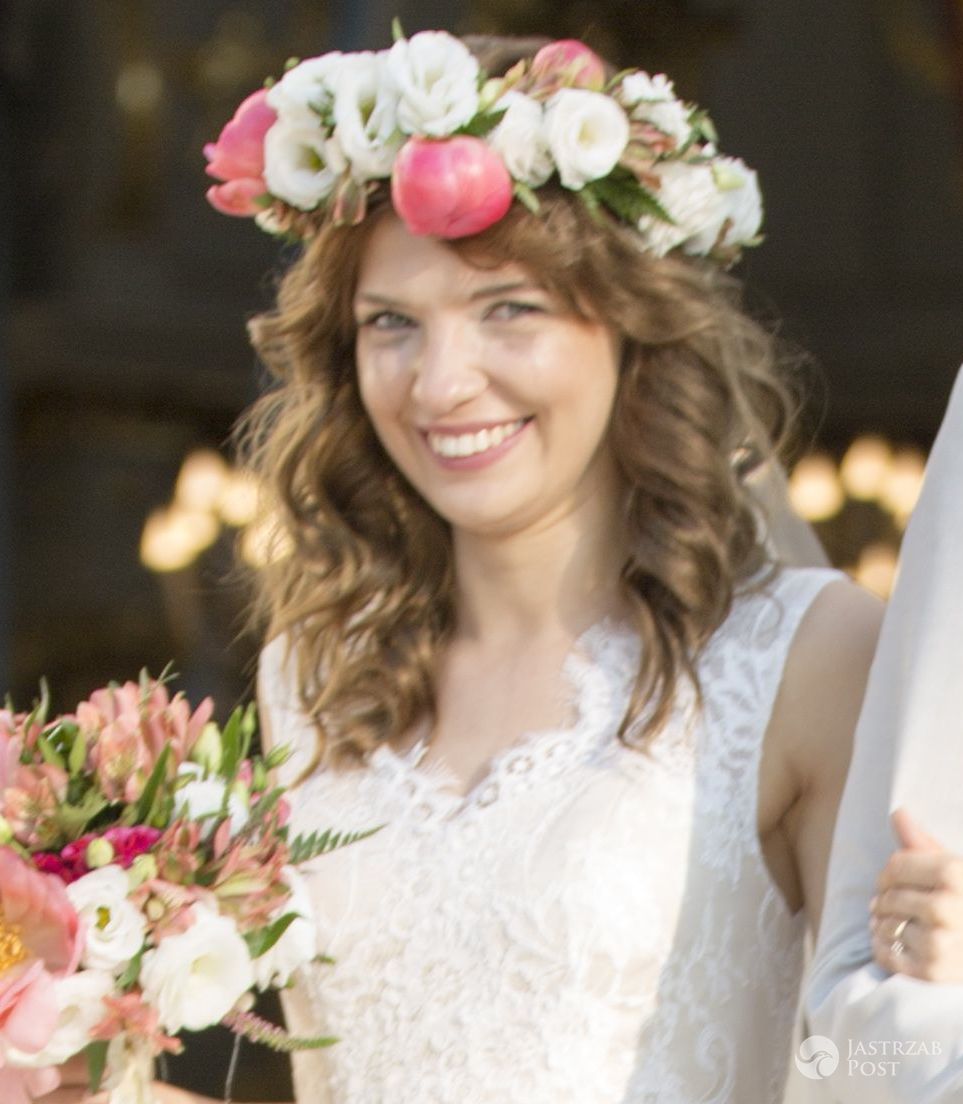 Paulina Gałązka ślubne zdjęcie