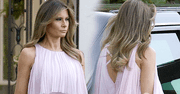 Melania Trump zadała szyku na ślubie w pięknej sukni!