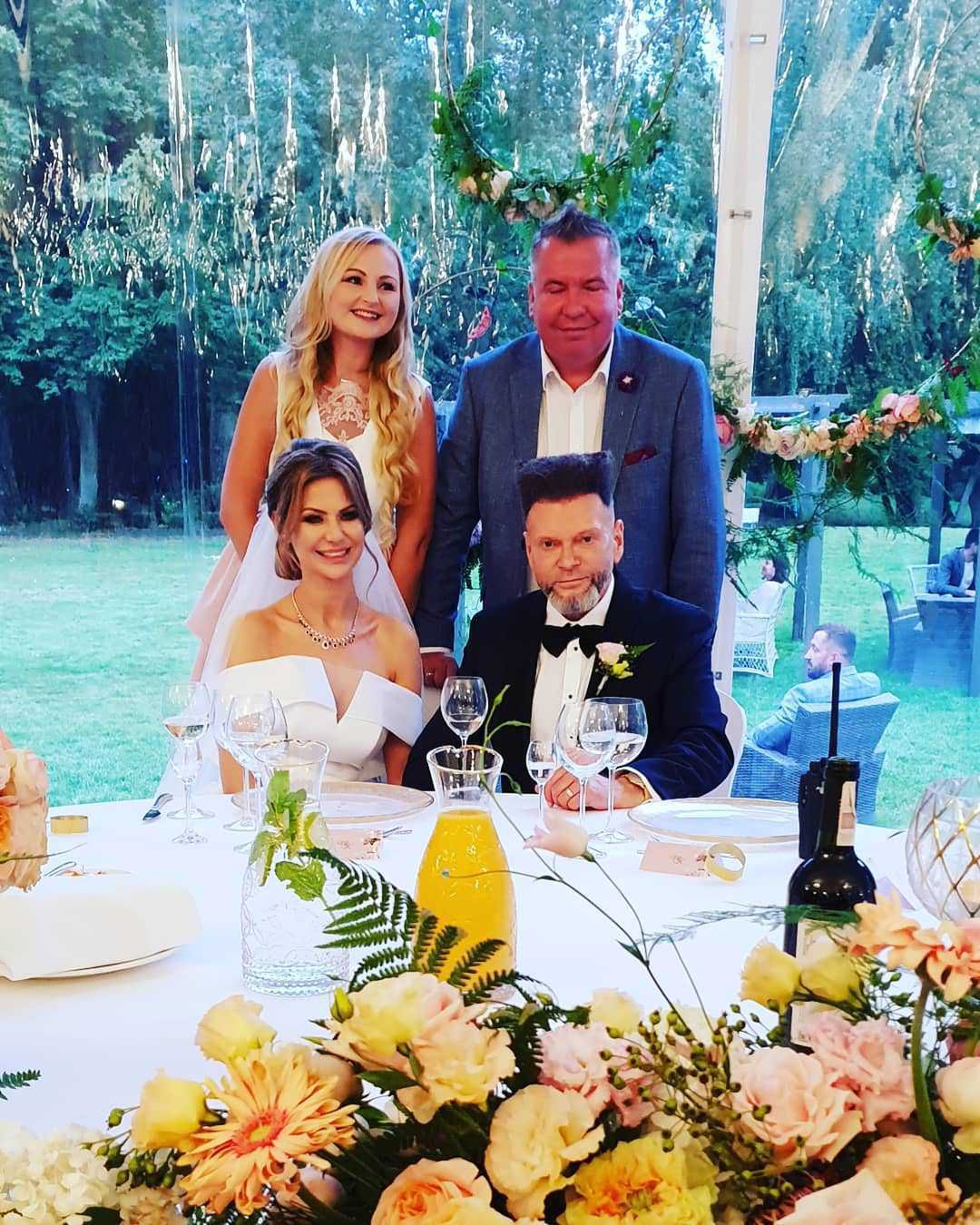 Maja Plich i Krzysztof Rutkowski przyjęcie ślubne