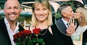 Krzysztof Ibisz i jego młoda żona świętują 1. rocznicę ślubu. Ciężarna Joanna Ibisz na romantycznej randce wyglądała zjawiskowo