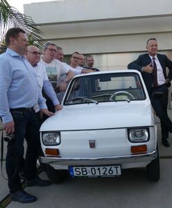 Nie tylko "Maluch". Tom Hanks fotografował się z wieloma samochodami