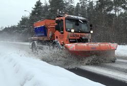 Śnieg zablokował drogi Dolnego Śląska