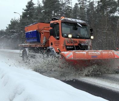 Śnieg zablokował drogi Dolnego Śląska