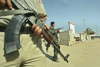 Szturm na kwaterę irackich sił bezpieczeństwa w Faludży