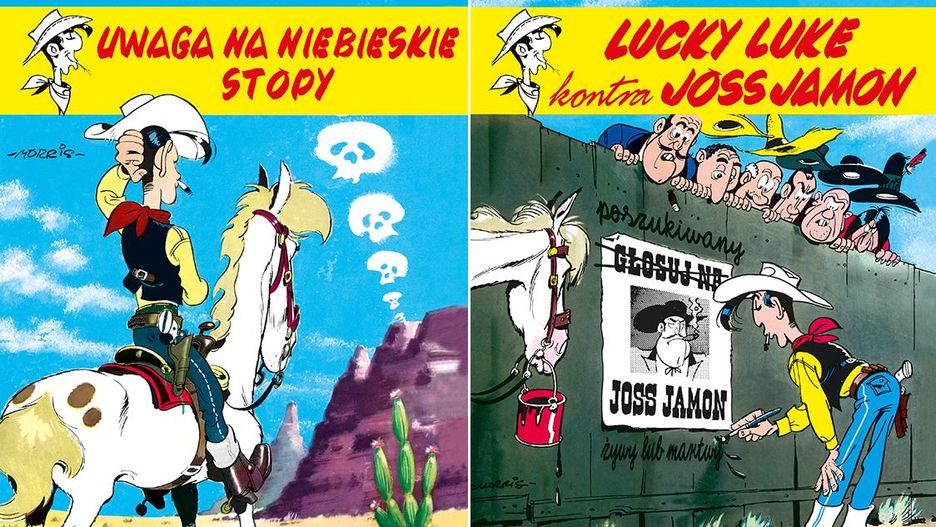 Nowe albumy z serii "Lucky Luke" od Egmontu