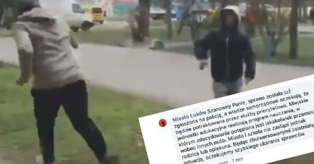 Rasistowski atak w Łukowie. Młodzi chuligani obrzucili Wietnamkę patykami