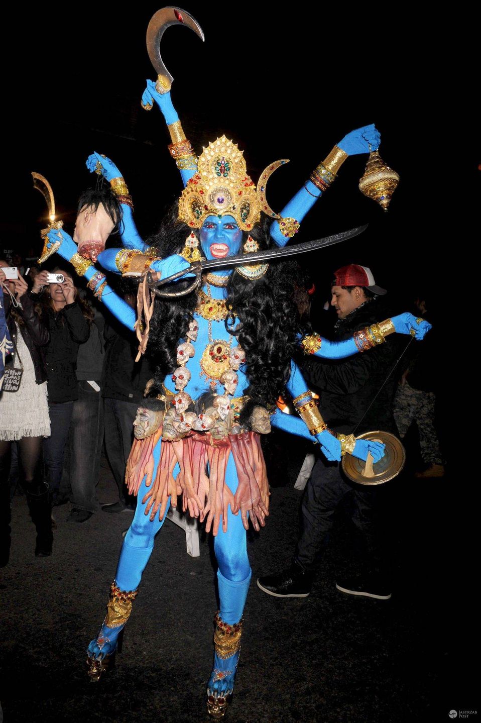 Heidi Klum - przebrania na Halloween (2008)