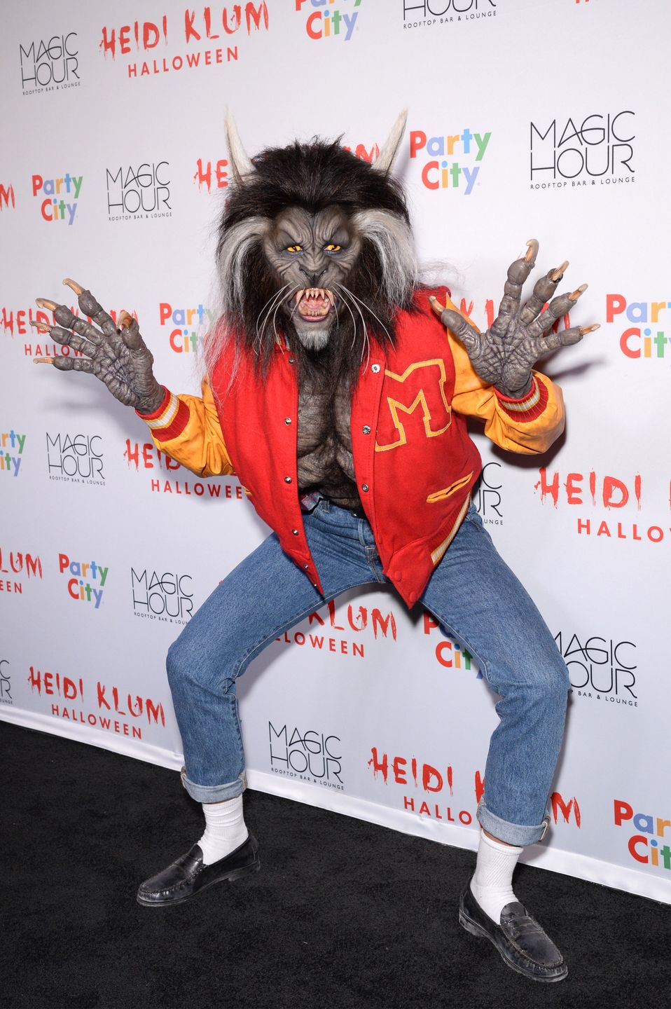 Heidi Klum jako wilkołak 