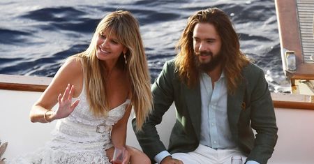 Heidi Klum już po drugim ślubie. Zaskoczyła kreacją i brakiem obuwia
