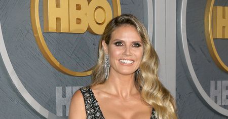 Heidi Klum jak seksowna czarownica. Założyła tylko kapelusz