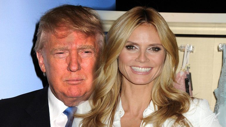 Heidi Klum, Donald Trump
