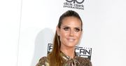 LOOK OF THE DAY: Heidi Klum cała w złocie