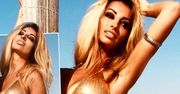Jola Rutowicz pręży się w złotym bikini na boskiej plaży w Tulum. Wiedzieliście, że ma takie piękne ciało?
