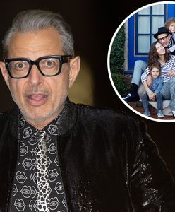 Jeff Goldblum pokazał rodzinną fotografię. Aktor ma urocze dzieci i piękną żonę