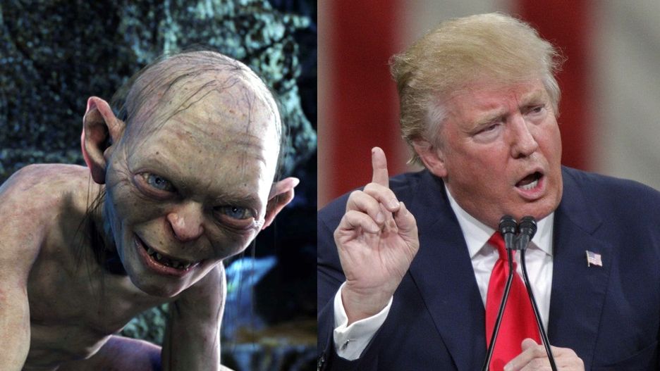 Gollum vs Donald Trump