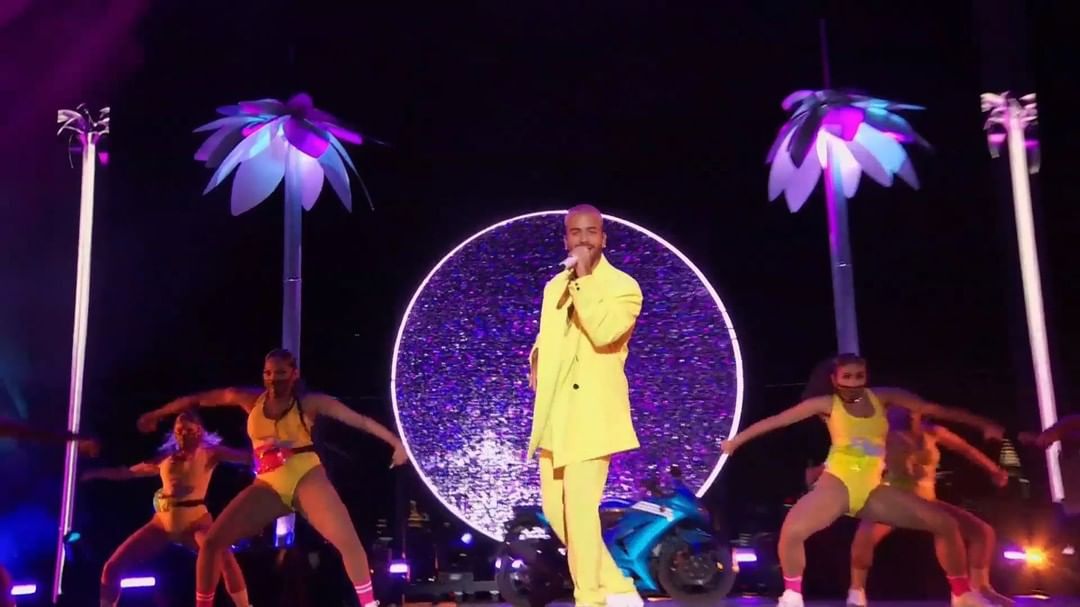 Maluma - MTV VMA 2020. Fot. Instagram