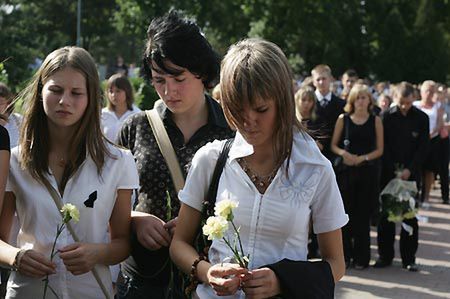 Mieszkańcy Wielunia pożegnali zamordowaną uczennicę