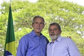Bush: przekonać Brazylię do wolnego handlu