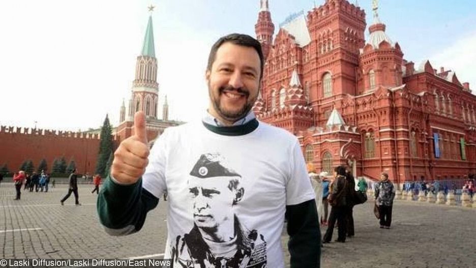Matteo Salvini nigdy nie krył sympatii dla Władimira Putina