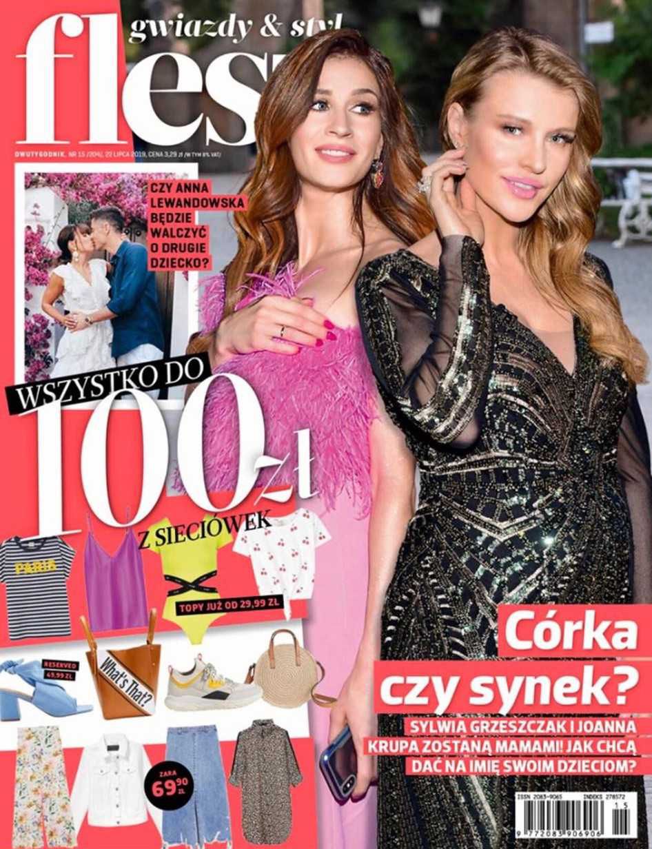 Sylwia Grzeszczak w drugiej ciąży. Okładka Flesza