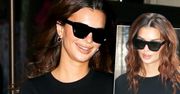 Pierwsze zdjęcia Emily Ratajkowsky po ogłoszeniu ciąży. Brzuszek rośnie, ale to jej piersi są w centrum uwagi