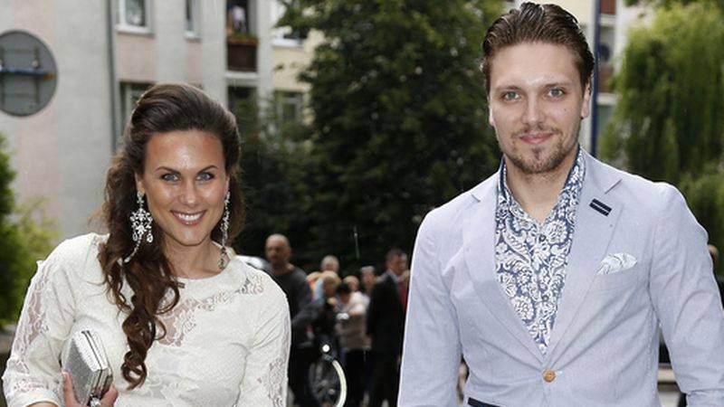 Żora Korolyov z żoną