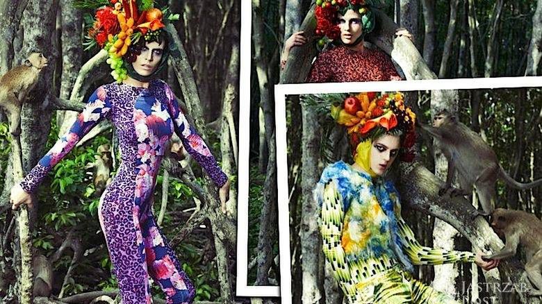 Top Model 5 sesja z małpami w Wietnamie