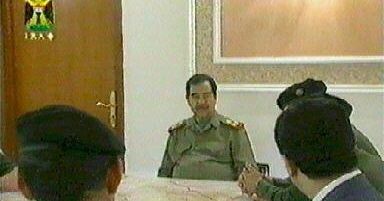 Saddam chwali swoją armię
