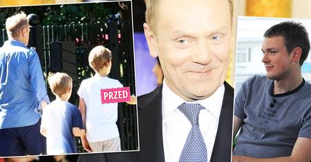 Donald Tusk pokazał wnuka. Tak wygląda syn Michała Tuska. Nie widzieliśmy go od lat. Nieźle się zmienił