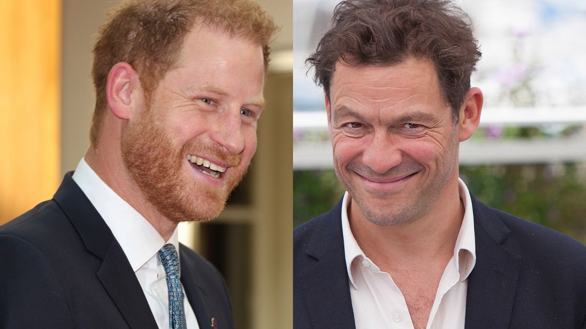 Książę Harry i Dominic West (fot. GettyImages)