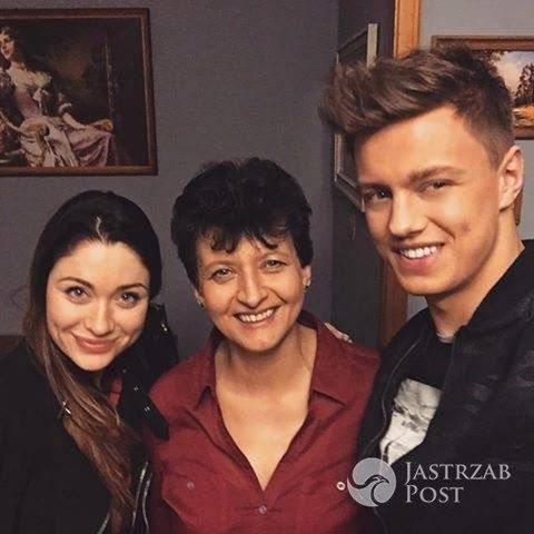 Rafal Jonkisz z mamą