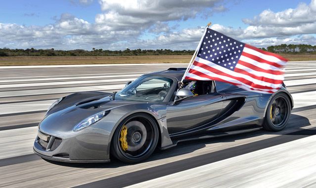 Hennessey Venom GT najszybszym samochodem świata