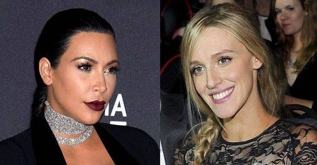 Kim Kardashin jak żona Michała Żebrowskiego. Co je łączy? Obie wybrały naprawdę ryzykowny kombinezon