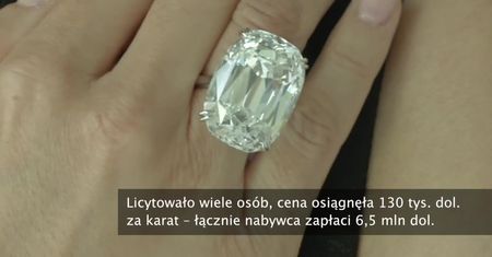 Diament wylicytowany na 6,5 miliona dolarów