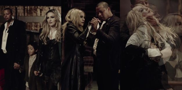 Madonna w czułych objęciach Terrence'a Howarda! WIDEO