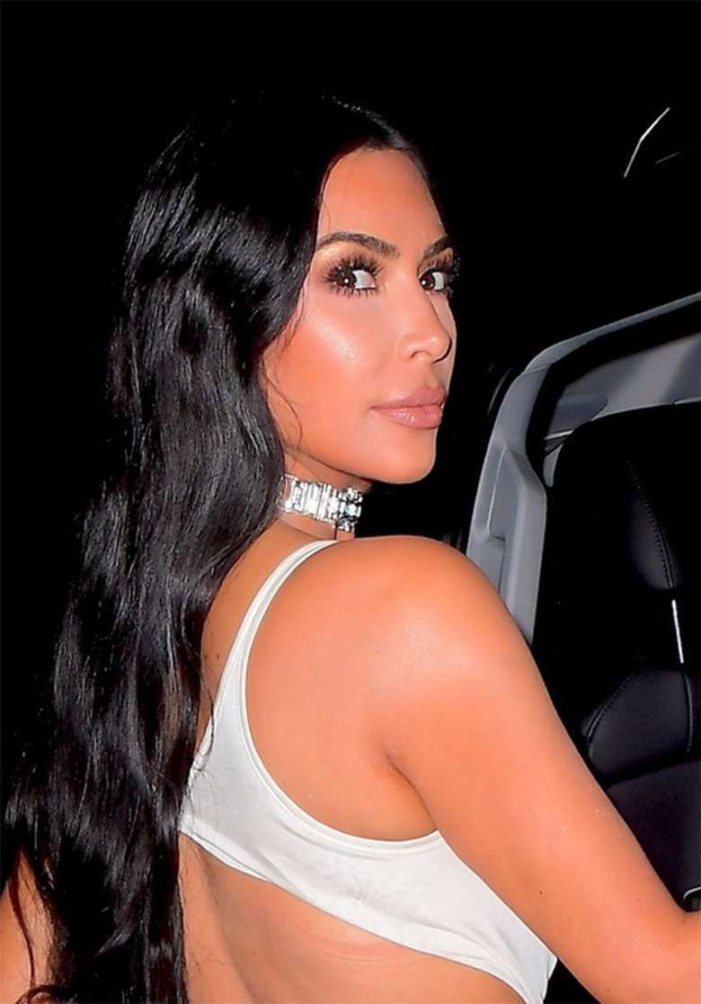 Stylizacja Kim Kardashian z Nowego Jorku