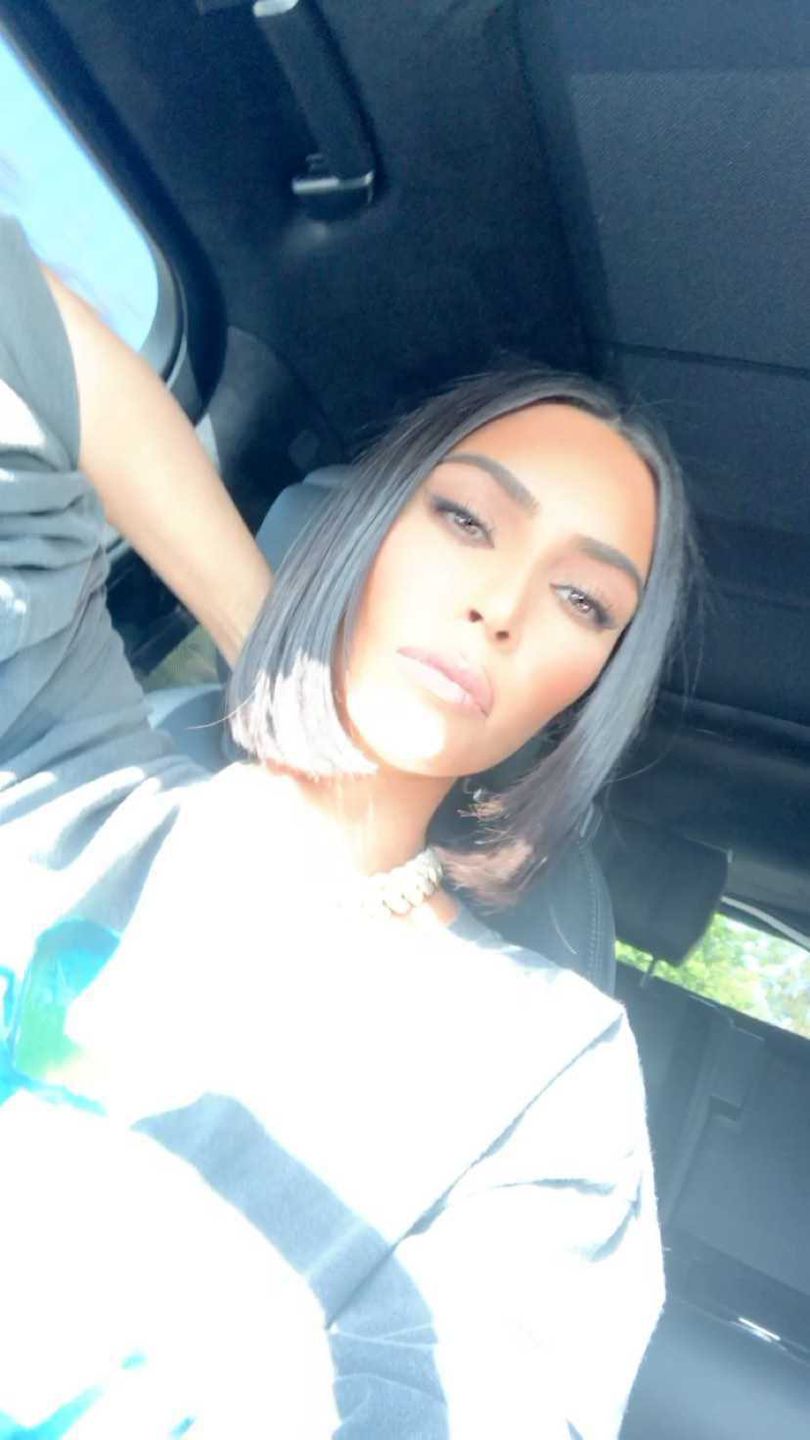Kim Kardashian zmieniła fryzurę