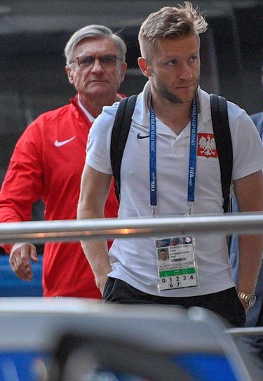 Smutny Kuba Błaszczykowski po meczu Polska-Kolumbia na Mundialu 2018