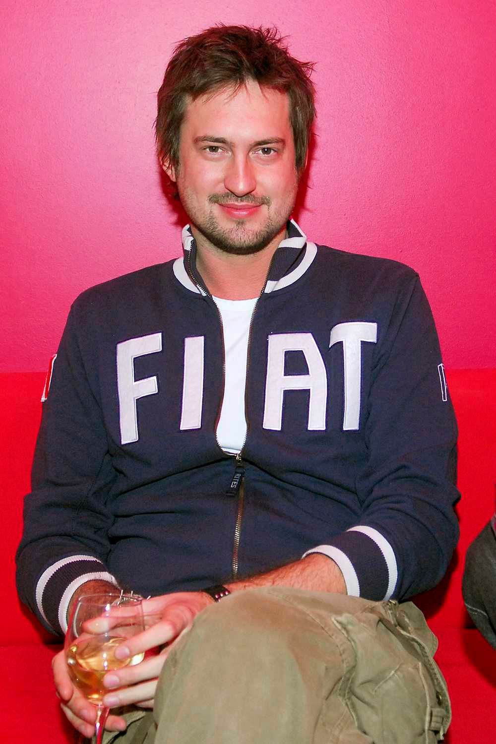 Marcin Prokop w bluzie Fiata